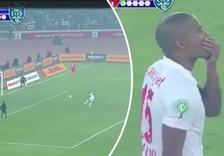 Bývalá hvězda Chelsea v Indii: Malouda poslal míč skoro až do vesmíru