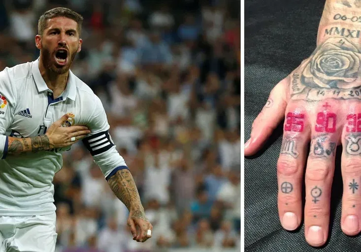 Tajemná šifra kapitána Sergia Ramose! Co znamenají podivná čísla na jeho prstech?