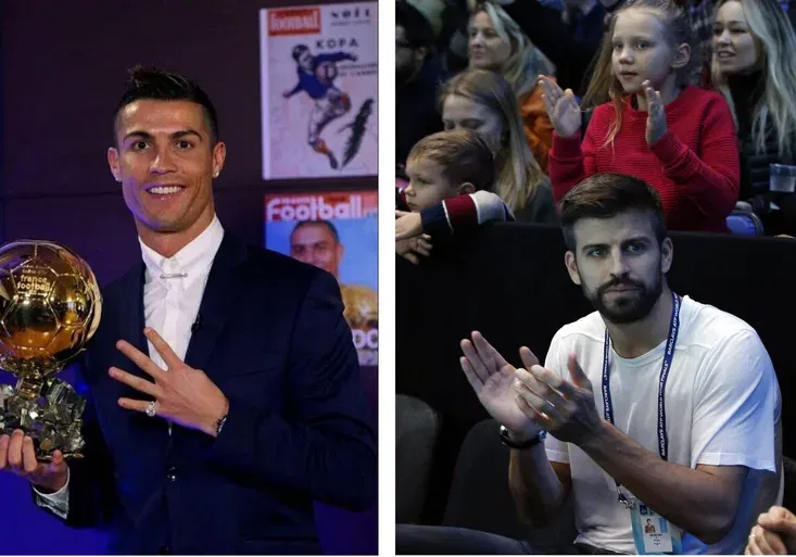 Cristiano Ronaldo získal svůj čtvrtý Zlatý míč! Jak řádil Piqué po oznámení výsledků? (NEJLEPŠÍ VTIPY)