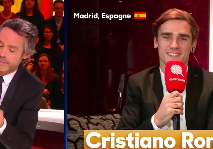 Griezmann zaryl do Cristiana Ronalda. Co mu vzkázal v televizi do roku 2017?