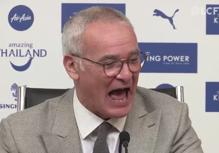 Úžasný Ranieri! Jak na tiskovce pobavil novináře, kterému umřel diktafon?