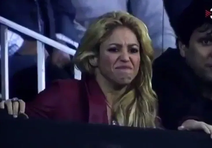 Vášnivá Shakira! Podívejte se, jak Piquého manželka prožívala El Clásico