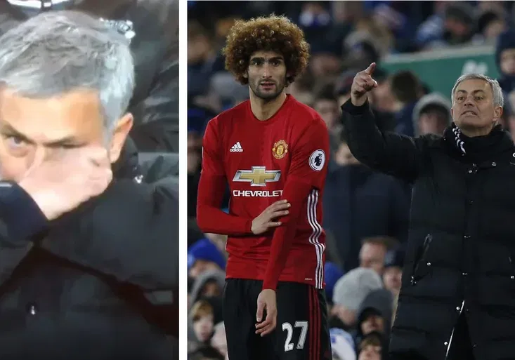 Na čem jede Mourinho?! Podívejte se na podivný šňupací moment ze zápasu s Evertonem!