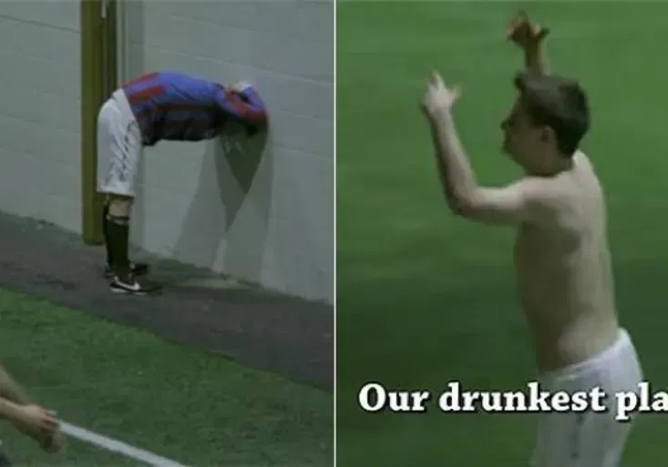 ŠÍLENÝ zápas v Norsku! Všichni hráči byli totálně namol! To musíte vidět!