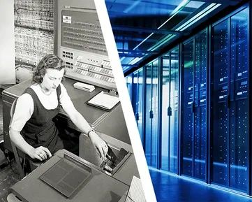 Od sálového počítače k datovým centrům