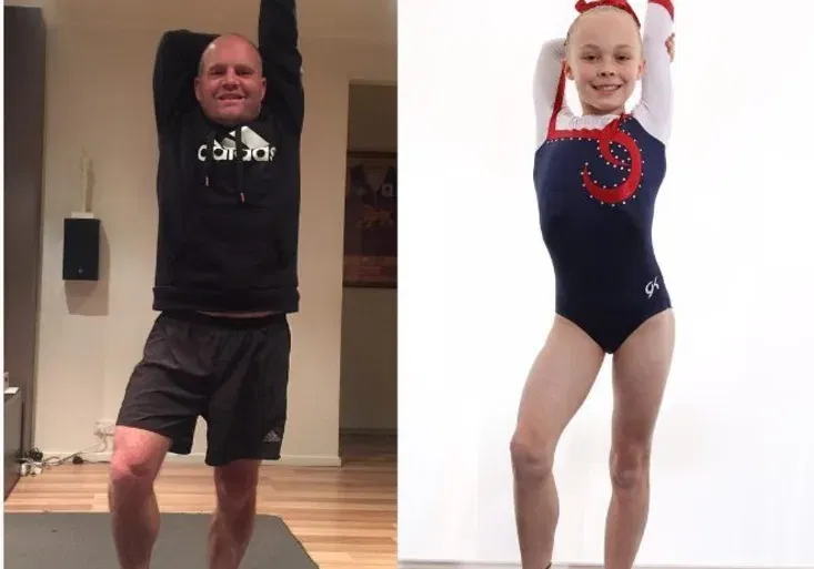 Gymnastický táta je hitem internetu! Jeho kousky vás pošlou pod stůl!