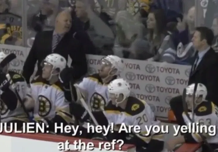 To řveš na sudího? Parádní konverzace ze střídačky Bostonu baví internet!