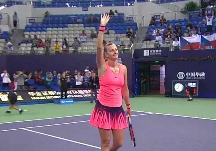 To byla palba! Kvitová vypráskala Italku za 46 minut. S kým si to rozdá o postup?