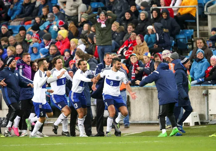 15 let čekání a pak neskutečná euforie! San Marino dalo GÓL! Norové nechápali