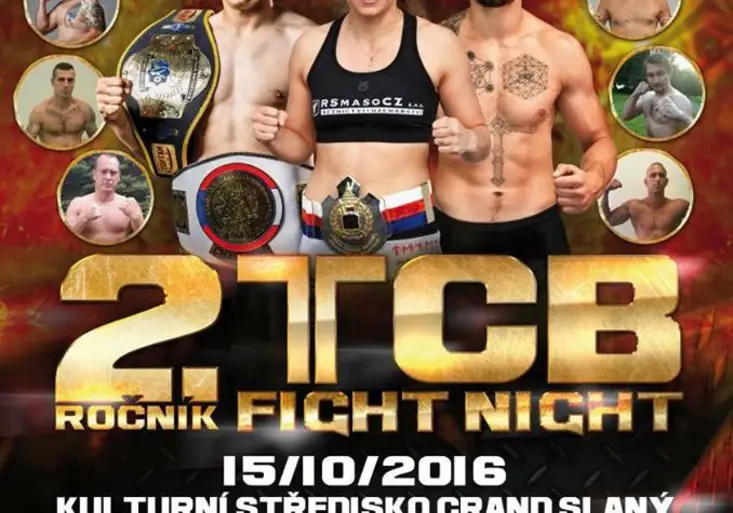 TCB Fight Night ve Slaném ozdobí mistr světa i Evropy Lupínek