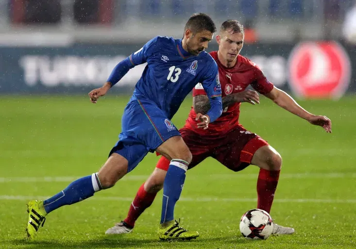 Český výběr ani napotřetí nedal gól. Obranný val Ázerbájdžánu neprolomil