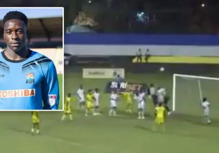 To je debut! Brankář hned při prvním startu za reprezentaci vstřelil gól!