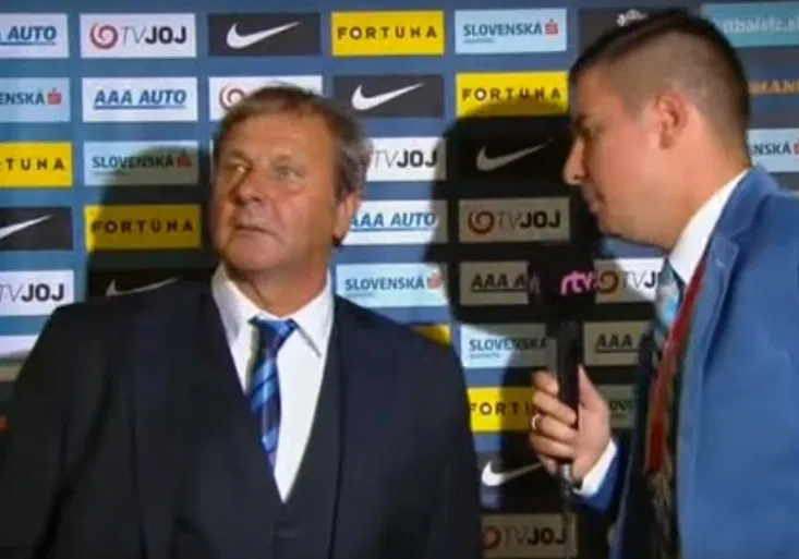Výbuch v přímém přenosu. Čím se nechal vytočit slovenský trenér Kozák?