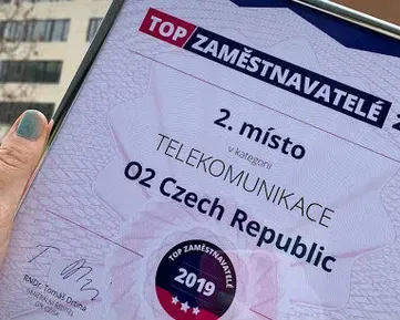 O2 patří mezi nejlepší tuzemské zaměstnavatele, rozhodli studenti