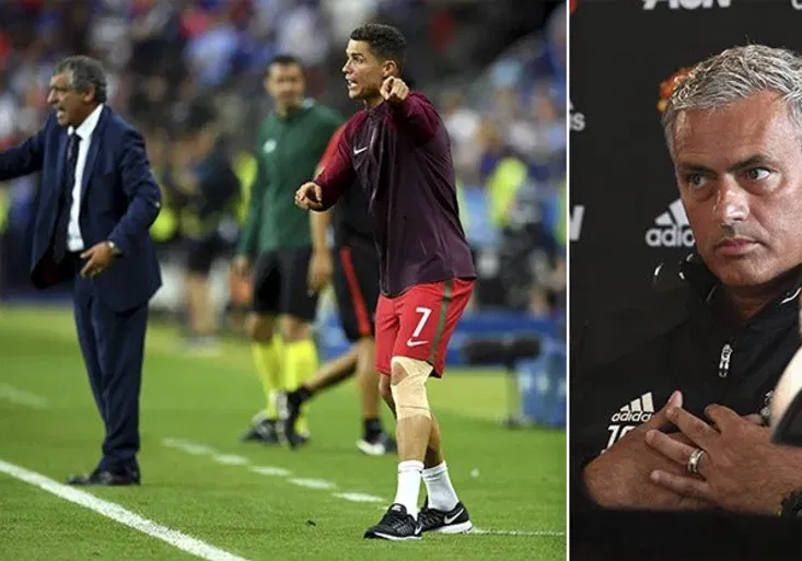 Tanečky během finále EURO? Ronaldo v závěru ničím nepřispěl, má jasno Mourinho
