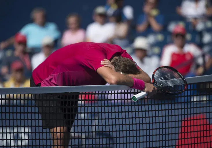 Začátečnická chyba, po které by se nejradši neviděl. Wawrinka na síti zazdil nemožné!