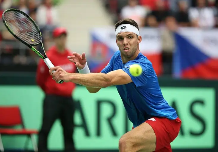 Veselý dobře rozehranou bitvu s Tsongou prohrál. Češi bez Berdycha Francouze v Davis Cupu neskolili