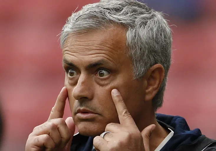 Premiérový gól United pod vládou Mourinha? The Special One jenom zíral. Byl spokojený?