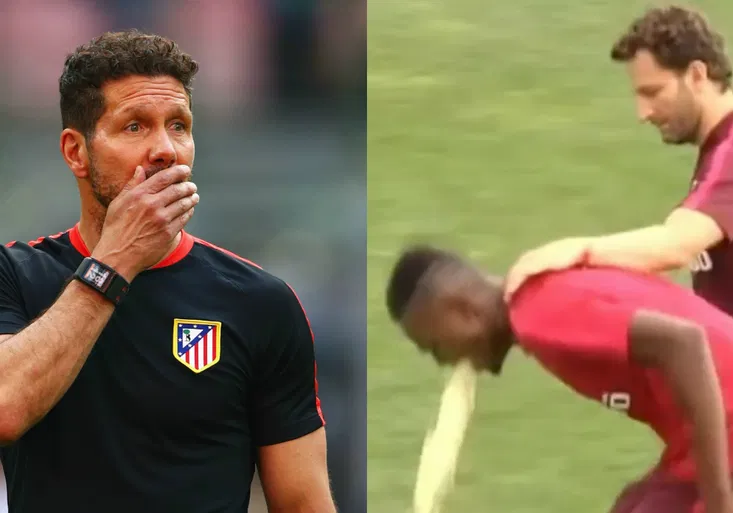 Simeone nováčky v přípravě nešetří. Co se přihodilo vyčerpanému mladíkovi?