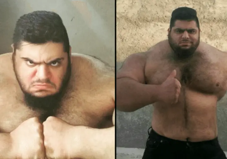 Seznamte se s hrozivým Hulkem. Dostane se íránský obr mezi profi wrestlery?