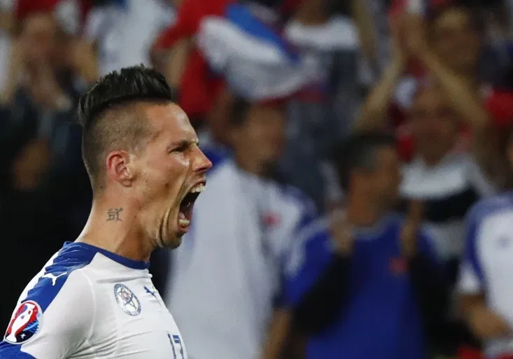 Generál Hamšík porazil Rusy. Jak úžasně se trefila slovenská hvězda?