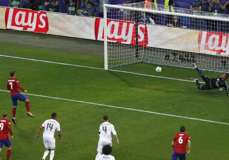 Fatální selhání! Jak naložil Griezmann s penaltou?