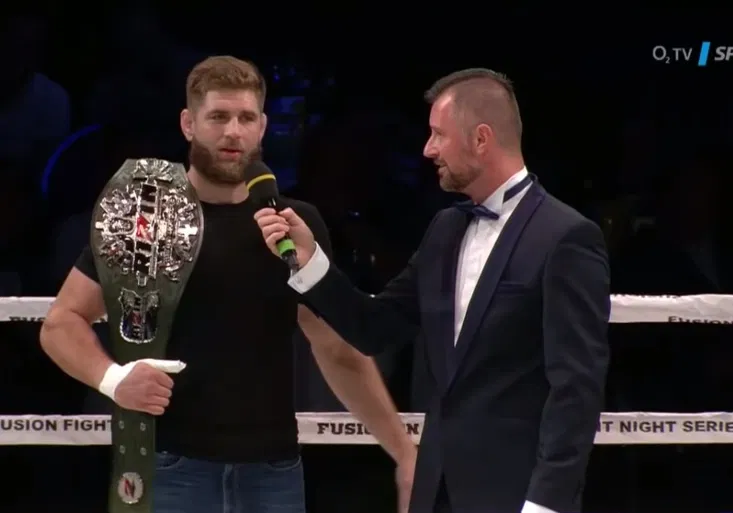 Šampion Rizinu na galavečeru v Brně: Co řekl „Denisa“ Procházka k velkému úspěchu?