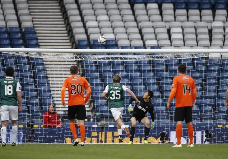 Mladý Skot si hrál na Panenku. Ztrapnil se podobně jako Totti nebo Neymar!