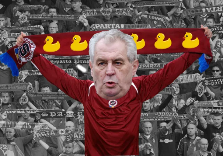 Derby pražských „S“ navštíví prezident Zeman. Komu bude fandit a proč?
