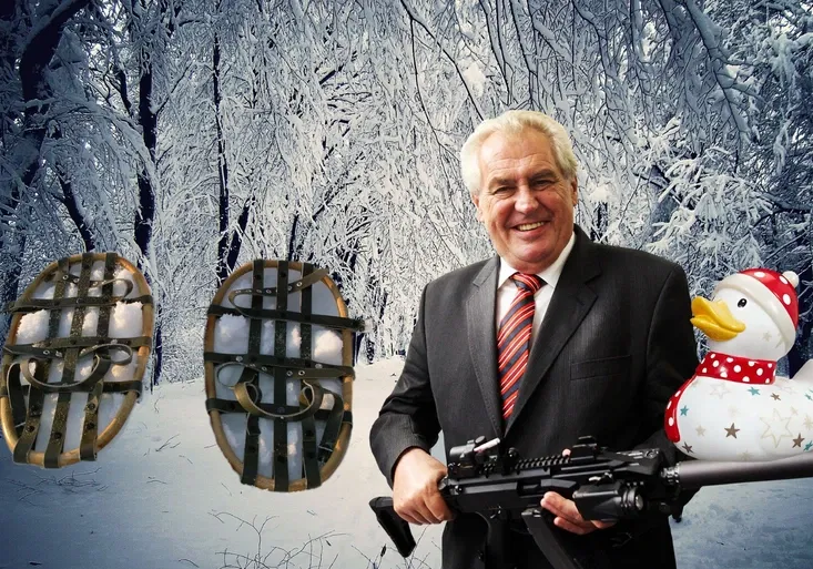 Sněžnice a samopal pro prezidenta jsou jasným vzkazem na podporu sportu