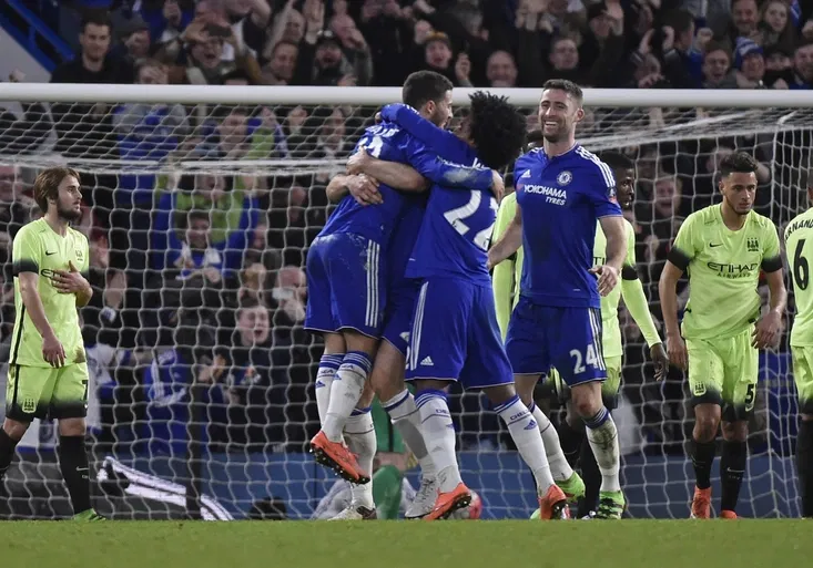 Chelsea zničila „děti“ z Manchesteru City. Trefil se dokonce i Hazard, Pellegrini to schytal