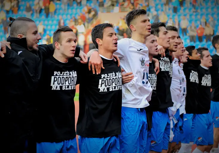 HATTRICK Bakoše rozhodl podještědské derby. Baník odehrál nejlepší zápas sezony!