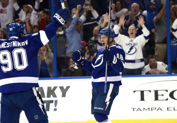 Gólová paráda z dílny Paláta. Jak český útočník Tampy přelstil v oslabení Tučňáky?