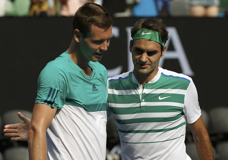 Australské loučení s úsměvem. Berdych na úžasného Federera prostě neměl