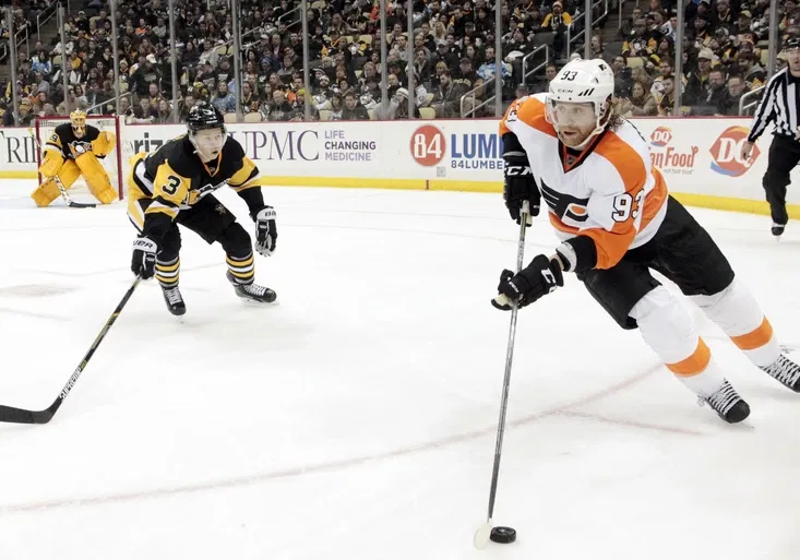 NHL: Voráček skóroval v pensylvánském derby, výhru ale brali Tučňáci