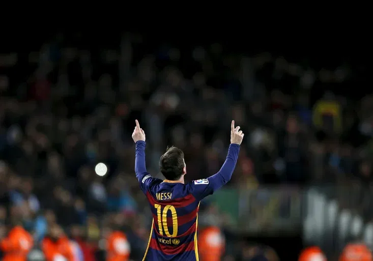 Nechytatelná paráda! Messi se blýskl proti Espaňolu fantastickou standardkou