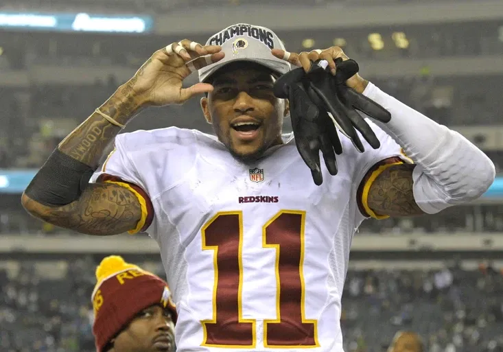 NFL: Fanoušci Eagles spálili Jacksonovi dres. Hráč se pak bývalému týmu pomstil na hřišti