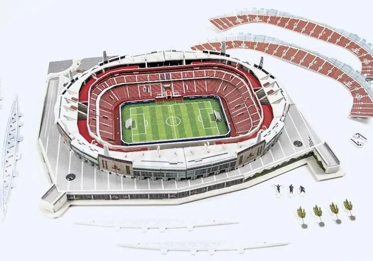Soutěž! Vyhrajte model Emirates Stadium, domova londýnského Arsenalu