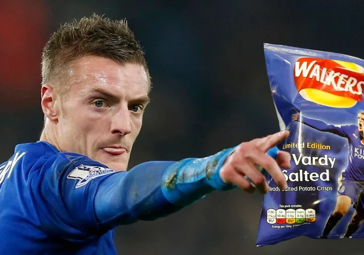 Je libo brambůrky z edice Jamieho Vardyho? Budete si muset sáhnout hlouběji do kapsy