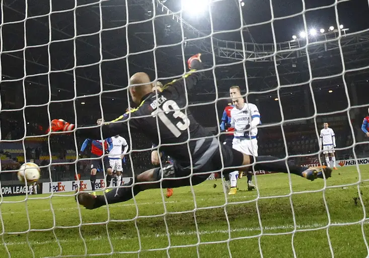 Plzeň po bizarním duelu v Minsku přišla o poslední naděje na postup