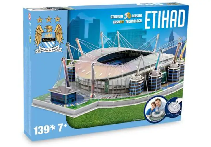 Soutěž! Poskládejte si doma stadion Manchesteru City