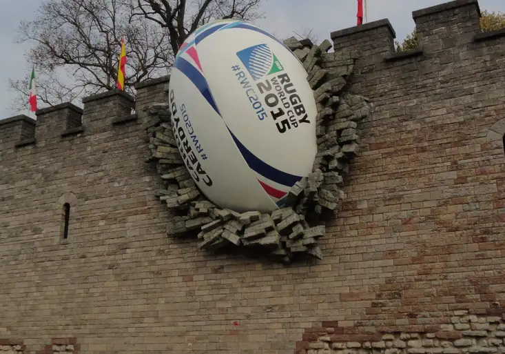 Našlapané tribuny, skvělé zázemí. To je mistrovství světa v ragby. Tady je pohled do jeho zákulisí