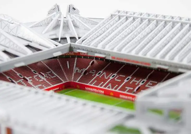 Výsledky soutěže o model stadionu Old Trafford. Kdo se může radovat z výhry?