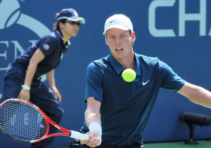 Berdych neměl s Veselým v Šen-čenu slitování. Semifinálový zápas české jedničky odsunul déšť