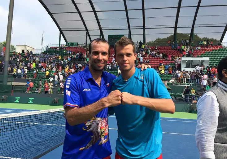 Davis Cup: Štěpánek s Pavláskem ve čtyřhře napravili českou reputaci v Dillí