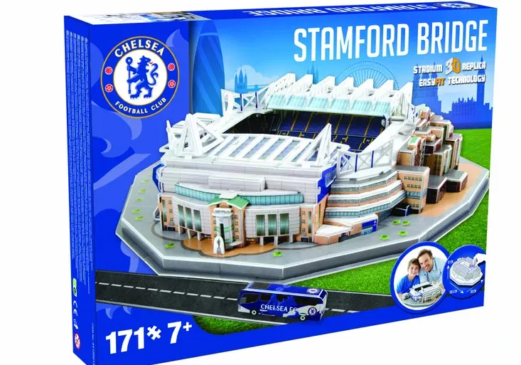 Soutěžte s námi a vyhrajte skvělou cenu: Postavte si doma slavný stadion Chelsea Stamford Bridge!