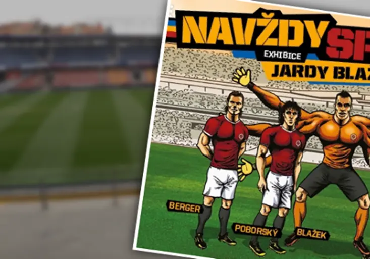 Exhibice JARDY BLAŽKA: Fotbalové legendy před kamerami O2 Sport