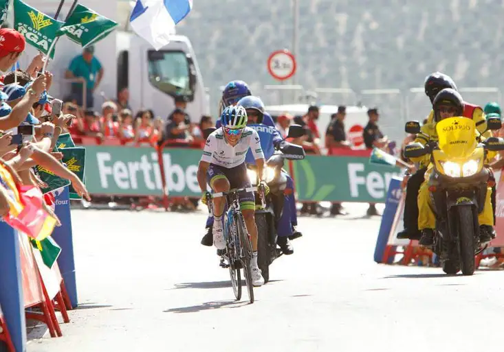 Chaves si vzal zpátky červený dres pro vedoucího muže Vuelty