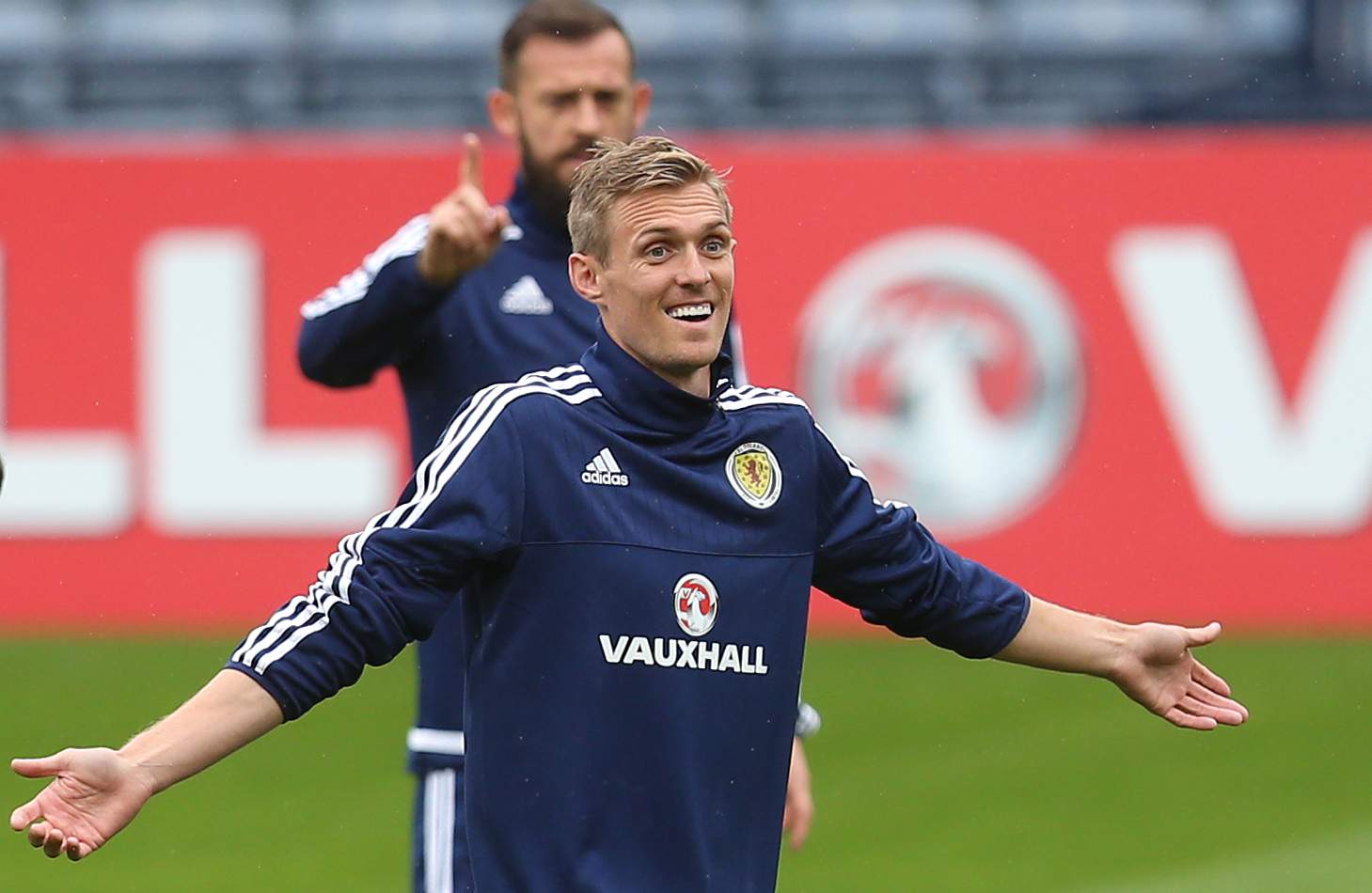 Football - Scotland Training - Hampden Park, Glasgow, Scotland - 7/10/15 Scotland's Darren Fletcher during training Action Images via Reuters / Russell Cheyne Livepic EDITORIAL USE ONLY.
