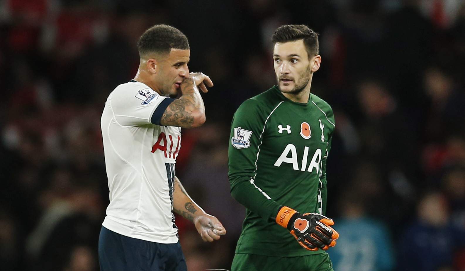 kyle walker hugo lloris Tottenham